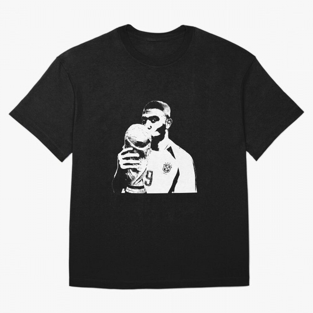 Design Ronaldo Fen?meno Oversized T-Shirt Carry the Dream of FIFA World Cup 2026 USA Canada Mexico for Fans of Messi, CR7 and Mbappe and Spain and Netherlands, Bringing Soccer Culture, Superstar Moments, National Team Dreams and Competitive Fire;