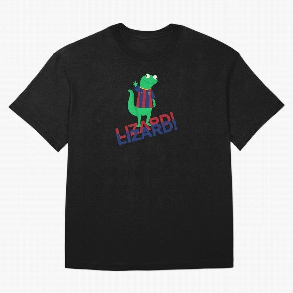 Viral lizard meme fcbarcelona Oversized T-Shirt Live for the Drama of FIFA World Cup 2026 Filled with Messi, Argentina Energy, Fan Favorite Moments, National Team Passion, Big Match Drama and Soccer History; Perfect for Fans, Collectors, Family