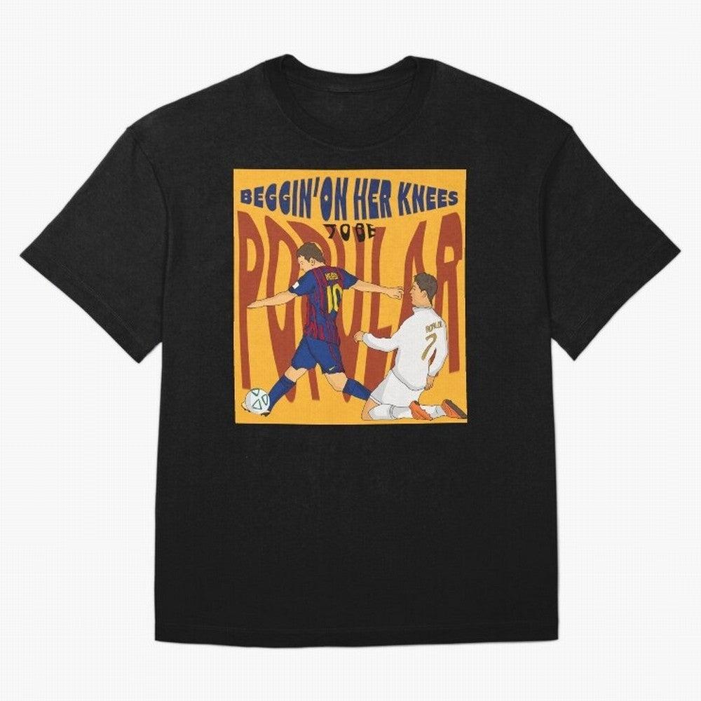 Messi and Ronaldo el classico Oversized T-Shirt Celebrate Classic Football Spirit in Global Football Passion for FIFA World Cup 2026, Made for Neymar, Argentina, France and Brazil, Champion Mindset, Group Stage Buzz, Knockout Tension and Passionate