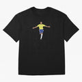 Ronaldo Luis Nazario Oversized T-Shirt Show Support during FIFA World Cup 2026 Group Stage for Fans of Messi, Neymar and Mbappe and Brazil, Bringing Championship Spirit, Famous Goals, Roaring Crowds and International Football Unity; Ideal for