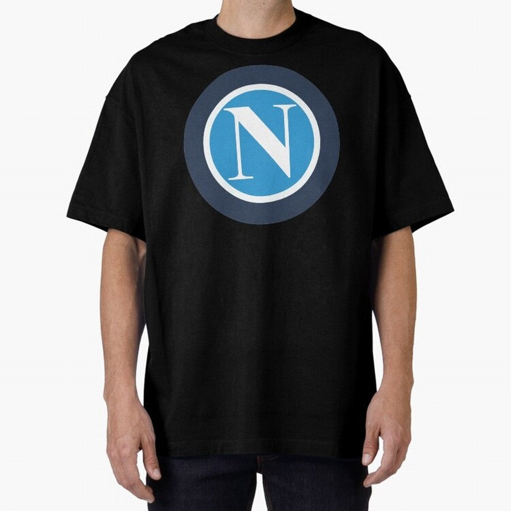 NAPOLI Oversized T-Shirt Cheer for the FIFA World Cup 2026 Group Stage Journey through Messi Highlights, Portugal Pride, Stadium Chants, National Pride, Trophy Dreams and Unforgettable Football Memories; Perfect for People Who Love Argentina,