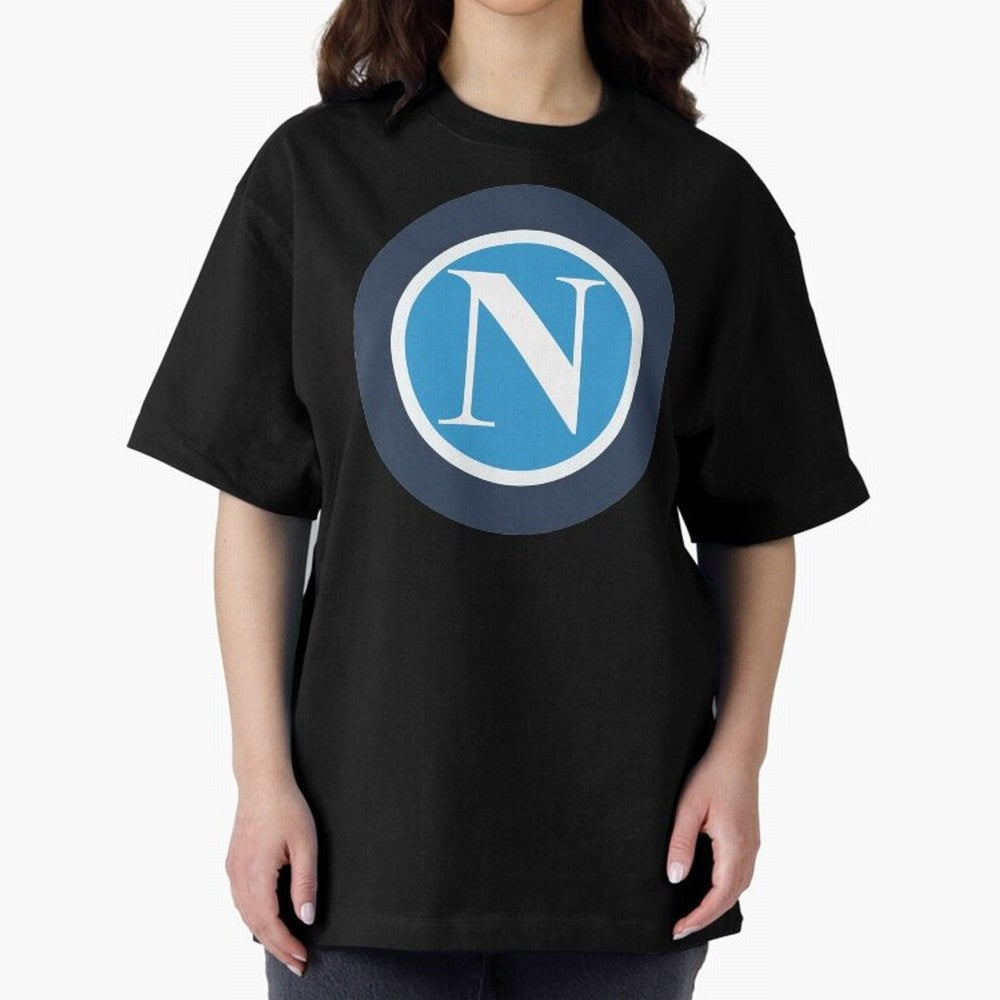 NAPOLI Oversized T-Shirt Cheer for the FIFA World Cup 2026 Group Stage Journey through Messi Highlights, Portugal Pride, Stadium Chants, National Pride, Trophy Dreams and Unforgettable Football Memories; Perfect for People Who Love Argentina,