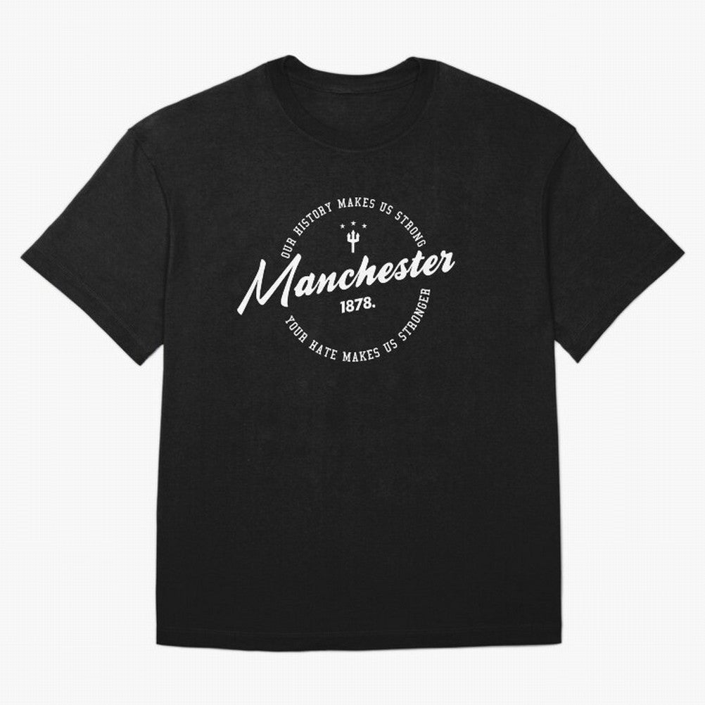 Mancester United Quotes Oversized T-Shirt Turn Football Passion into Global Football Passion for FIFA World Cup 2026, Inspired by Messi, CR7 and Mbappe, England and Germany, Game Day Rituals, Football Legends, Country Pride and the Road to the