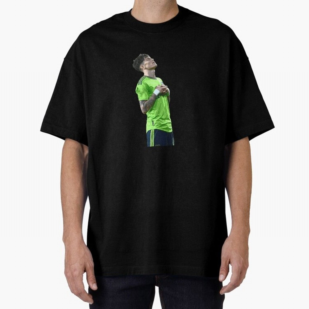 Alejandro Garnacho Oversized T-Shirt Make Game Day About FIFA World Cup 2026 USA Canada Mexico for Fans of Mbappe and Neymar and Germany, Bringing Classic Soccer Heritage, Championship Pressure, Fan Loyalty and International Pride; Built for
