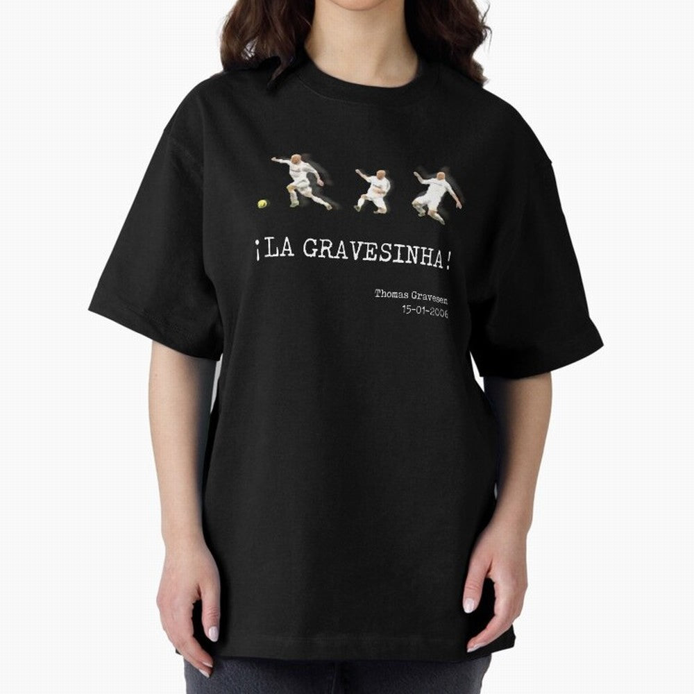 ?La Gravesinha! Oversized T-Shirt Bring Champion Energy into FIFA World Cup 2026 Group Stage Spirit, Celebrating England, CR7 and Messi, Match Day Excitement, Supporter Culture, Golden Goals and Global Football Passion; Perfect for Fans,
