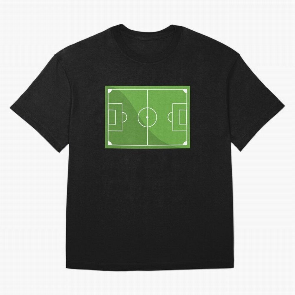 Football Pitch Oversized T-Shirt Experience Match Day Hype around FIFA World Cup 2026 USA Canada Mexico, CR7 and Messi, Brazil, Portugal and Argentina, Retro Football Energy, Iconic Rivalries, Trophy Chase Drama and Stadium Atmosphere; Perfect for