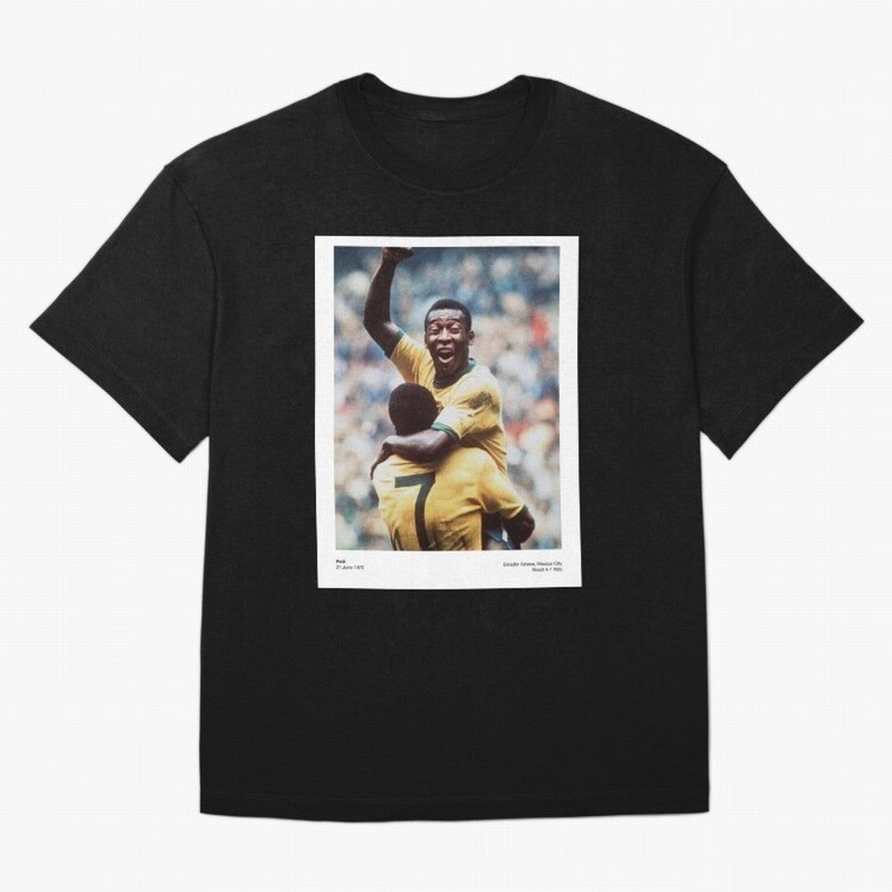 Pele Oversized T-Shirt Carry National Pride through FIFA World Cup 2026 Spirit, Driven by Portugal, Haaland, Football Festival Excitement, Trophy Ambitions, Country Rivalries and Star Player Buzz; Made for Collectors Who Enjoy Iconic Players,