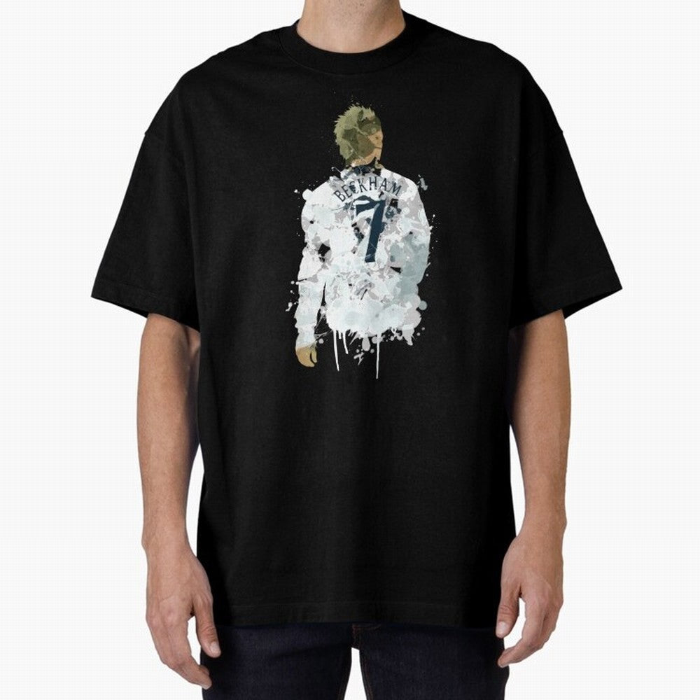 David Beckham England Captain Art Oversized T-Shirt Bring Home Global Football Passion for FIFA World Cup 2026 Group Stage, with Mbappe and Neymar, England, France and Netherlands, Stadium Chants, National Pride, Trophy Dreams and Unforgettable