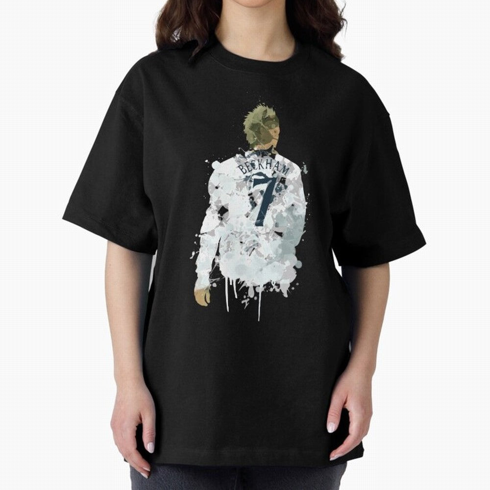 David Beckham England Captain Art Oversized T-Shirt Bring Home Global Football Passion for FIFA World Cup 2026 Group Stage, with Mbappe and Neymar, England, France and Netherlands, Stadium Chants, National Pride, Trophy Dreams and Unforgettable