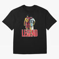 LEGEND MESSI & RONALDO POSTER Oversized T-Shirt Celebrate Classic Football Spirit in FIFA World Cup 2026 Group Stage for Fans of Haaland and France, Bringing Soccer Culture, Superstar Moments, National Team Dreams and Competitive Fire; Ideal for