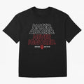 Hated, Adored, Never Ignored - Manchester United! Oversized T-Shirt Show Your Tournament Heart for Match Day Hype around FIFA World Cup 2026, Messi, Germany, Fan Favorite Moments, National Team Passion, Big Match Drama and Soccer History; Ideal for