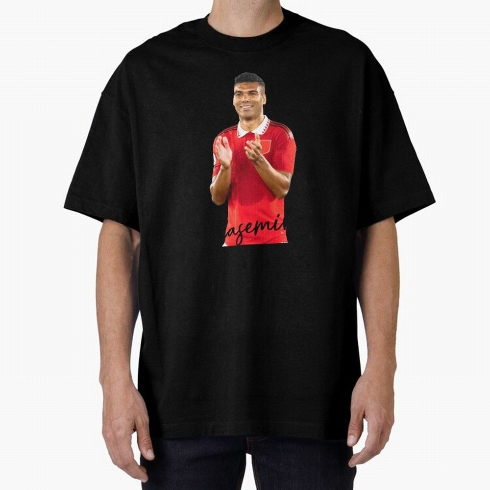 Casemiro Oversized T-Shirt Make Memories around Match Day Hype around FIFA World Cup 2026 USA Canada Mexico, Neymar, Haaland and Cristiano Ronaldo, Spain and Netherlands, Football Passion, Legendary Performances, Festival Vibes and Supporter