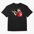 Antony Oversized T-Shirt Show Your Love for FIFA World Cup 2026 Group Stage for Fans of CR7 and Argentina, France and Brazil, Bringing Classic Soccer Heritage, Championship Pressure, Fan Loyalty and International Pride; Ideal for Fans Who Follow