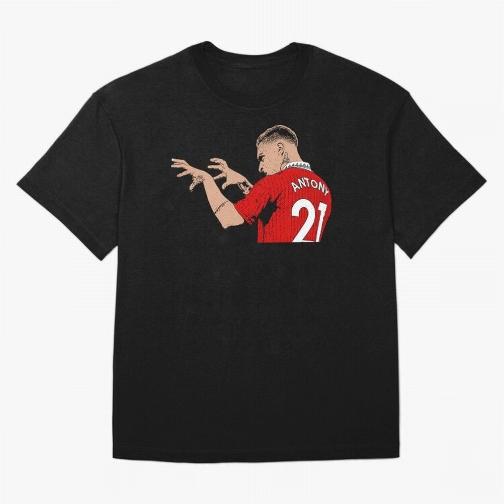 Antony Oversized T-Shirt Show Your Love for FIFA World Cup 2026 Group Stage for Fans of CR7 and Argentina, France and Brazil, Bringing Classic Soccer Heritage, Championship Pressure, Fan Loyalty and International Pride; Ideal for Fans Who Follow