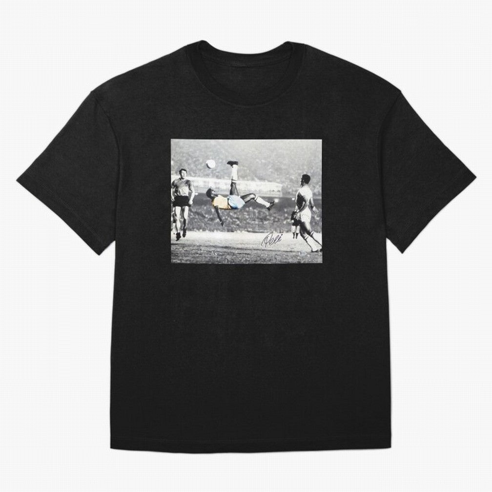 Classic Pele Bicycle Kick Legend1 Oversized T-Shirt Bring International Match Energy to FIFA World Cup 2026 for Fans of Mbappe and Spain, Bringing Stadium Chants, National Pride, Trophy Dreams and Unforgettable Football Memories; Great for Watch