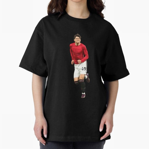 Alejandro Garnacho celebration Oversized T-Shirt Make the Season About FIFA World Cup 2026 USA Canada Mexico for Fans of Messi and Brazil, Bringing Championship Spirit, Famous Goals, Roaring Crowds and International Football Unity; Ideal for