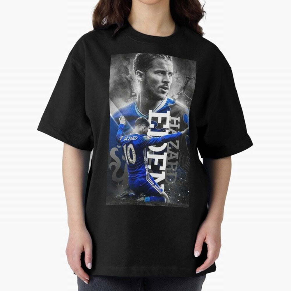 Eden Hazard Oversized T-Shirt Turn Every Weekend Toward FIFA World Cup 2026 USA Canada Mexico Inspired by Haaland and Mbappe, Netherlands Energy, Classic Soccer Heritage, Championship Pressure, Fan Loyalty and International Pride; Perfect for