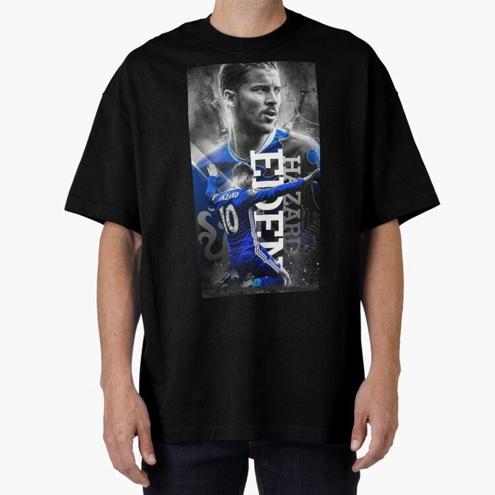 Eden Hazard Oversized T-Shirt Turn Every Weekend Toward FIFA World Cup 2026 USA Canada Mexico Inspired by Haaland and Mbappe, Netherlands Energy, Classic Soccer Heritage, Championship Pressure, Fan Loyalty and International Pride; Perfect for