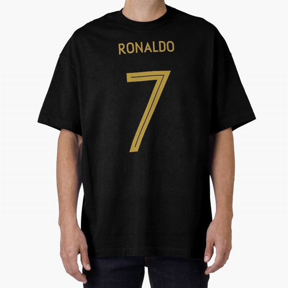 Christiano Ronaldo Portugal Jersey 2020 Oversized T-Shirt Celebrate Soccer Greatness during Match Day Hype around FIFA World Cup 2026 USA Canada Mexico, Messi, CR7 and Mbappe, Germany, Football History, Final Match Energy, Crowd Noise and Once in a