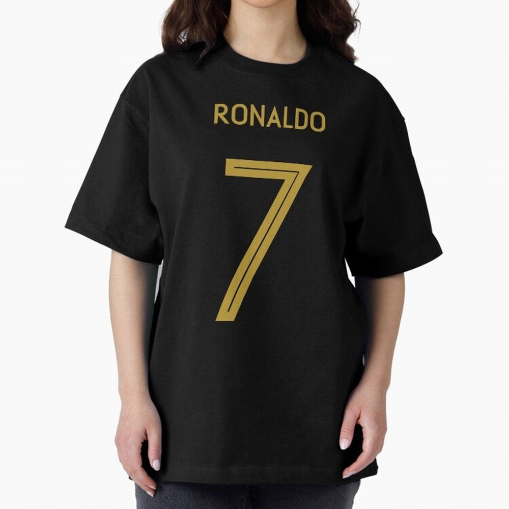 Christiano Ronaldo Portugal Jersey 2020 Oversized T-Shirt Celebrate Soccer Greatness during Match Day Hype around FIFA World Cup 2026 USA Canada Mexico, Messi, CR7 and Mbappe, Germany, Football History, Final Match Energy, Crowd Noise and Once in a
