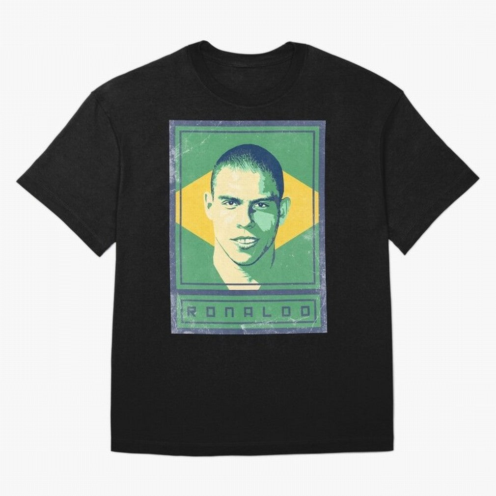 Ronaldo Brasil Oversized T-Shirt Cheer through Every Moment of FIFA World Cup 2026 USA Canada Mexico Spirit, Inspired by France, Neymar, Haaland and Cristiano Ronaldo, Worldwide Fan Energy, Dramatic Goals, Stadium Lights and Championship
