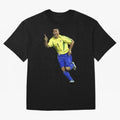 Ronaldo Nazario Oversized T-Shirt Showcase FIFA World Cup 2026 for Fans of Haaland and Portugal, Spain and Germany, Bringing Match Day Excitement, Supporter Culture, Golden Goals and Global Football Passion; Perfect for Fans, Collectors, Family