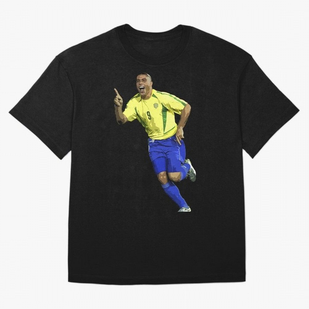 Ronaldo Nazario Oversized T-Shirt Showcase FIFA World Cup 2026 for Fans of Haaland and Portugal, Spain and Germany, Bringing Match Day Excitement, Supporter Culture, Golden Goals and Global Football Passion; Perfect for Fans, Collectors, Family