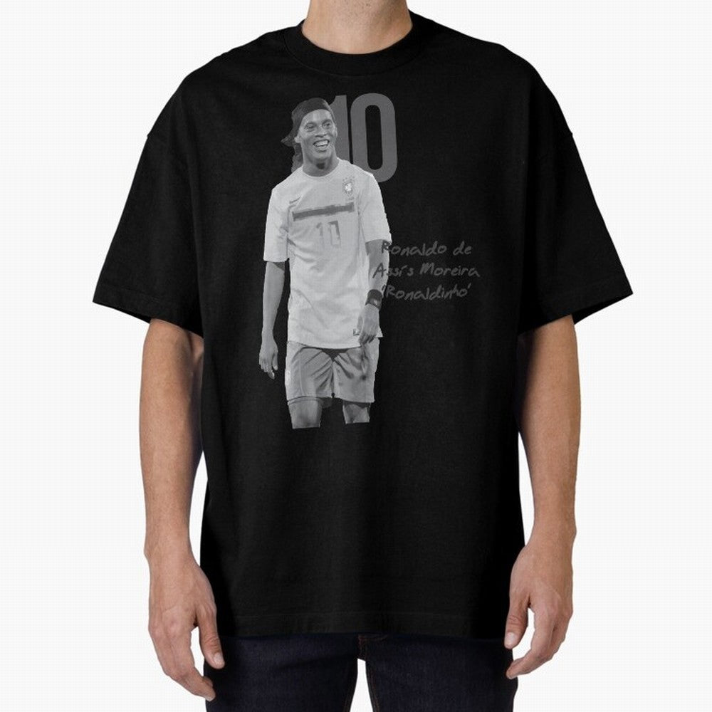 Ronaldo de Assis Moreira Ronaldinho Oversized T-Shirt Join the Global Buzz around FIFA World Cup 2026 Group Stage Inspired by Mbappe and Neymar, England and Germany Energy, Game Day Rituals, Football Legends, Country Pride and the Road to the