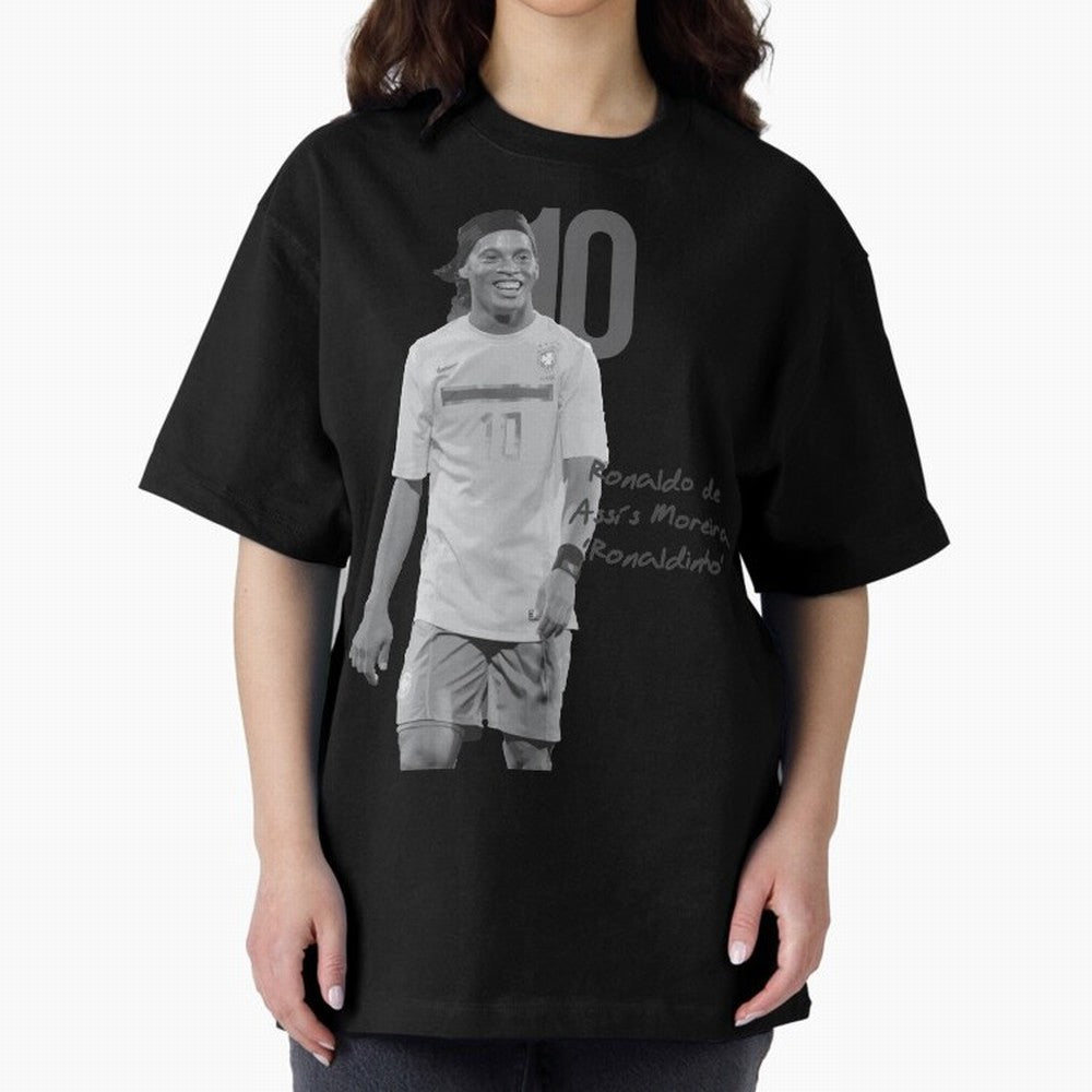 Ronaldo de Assis Moreira Ronaldinho Oversized T-Shirt Join the Global Buzz around FIFA World Cup 2026 Group Stage Inspired by Mbappe and Neymar, England and Germany Energy, Game Day Rituals, Football Legends, Country Pride and the Road to the