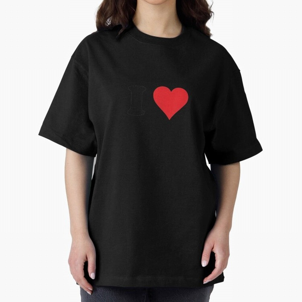 I Heart Ronaldo First Name I Love Personalized Stuff T-Shirt Oversized T-Shirt Show Championship Spirit for Match Day Hype around FIFA World Cup 2026, Neymar, England and Germany, Global Supporter Spirit, Legendary Goals, National Colors and