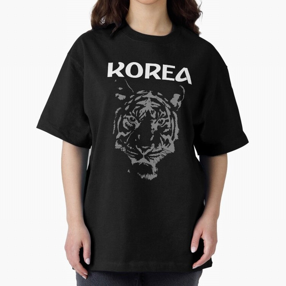 Team Korea Soccer Oversized T-Shirt Bring Match Day Fire to FIFA World Cup 2026 Spirit, Celebrating Argentina, Cristiano Ronaldo, Soccer Culture, Superstar Moments, National Team Dreams and Competitive Fire; Great for Supporters Who Love Legendary