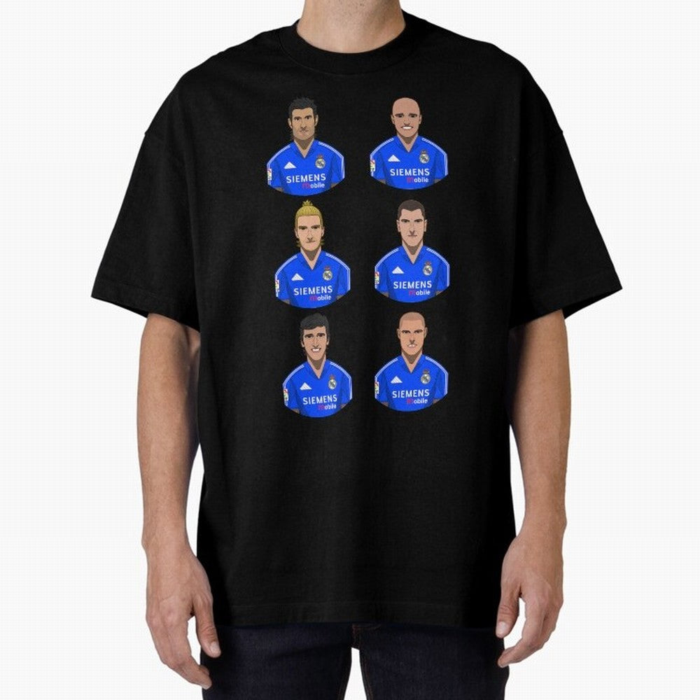 Los Galacticos Oversized T-Shirt Bring Trophy Dreams to FIFA World Cup 2026 Featuring Haaland and Mbappe, Netherlands Energy, Goal Celebration Energy, Supporter Heritage, Football Icons and Worldwide Tournament Joy; Made for Collectors Who Enjoy