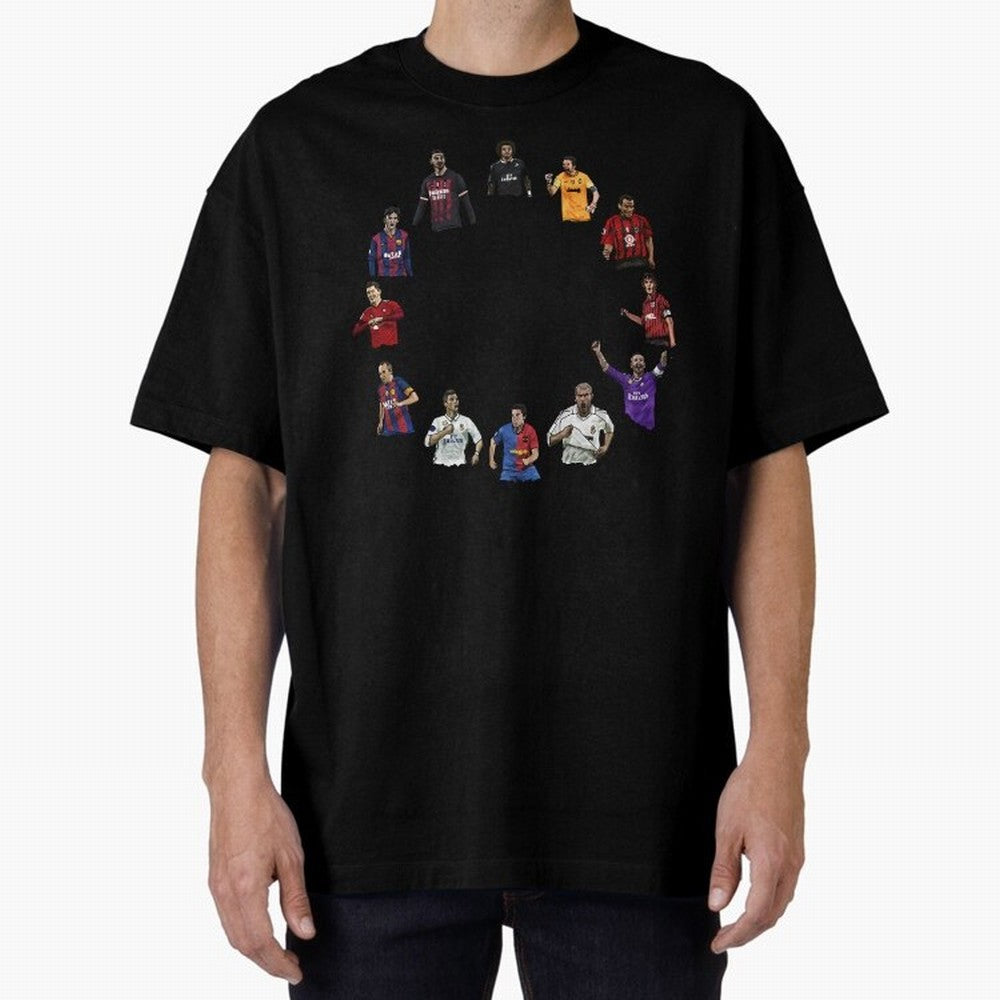 The Best football players Oversized T-Shirt Bring a Champion Mindset to FIFA World Cup 2026 Group Stage for Fans of Haaland and France, Bringing Classic Soccer Heritage, Championship Pressure, Fan Loyalty and International Pride; Perfect for
