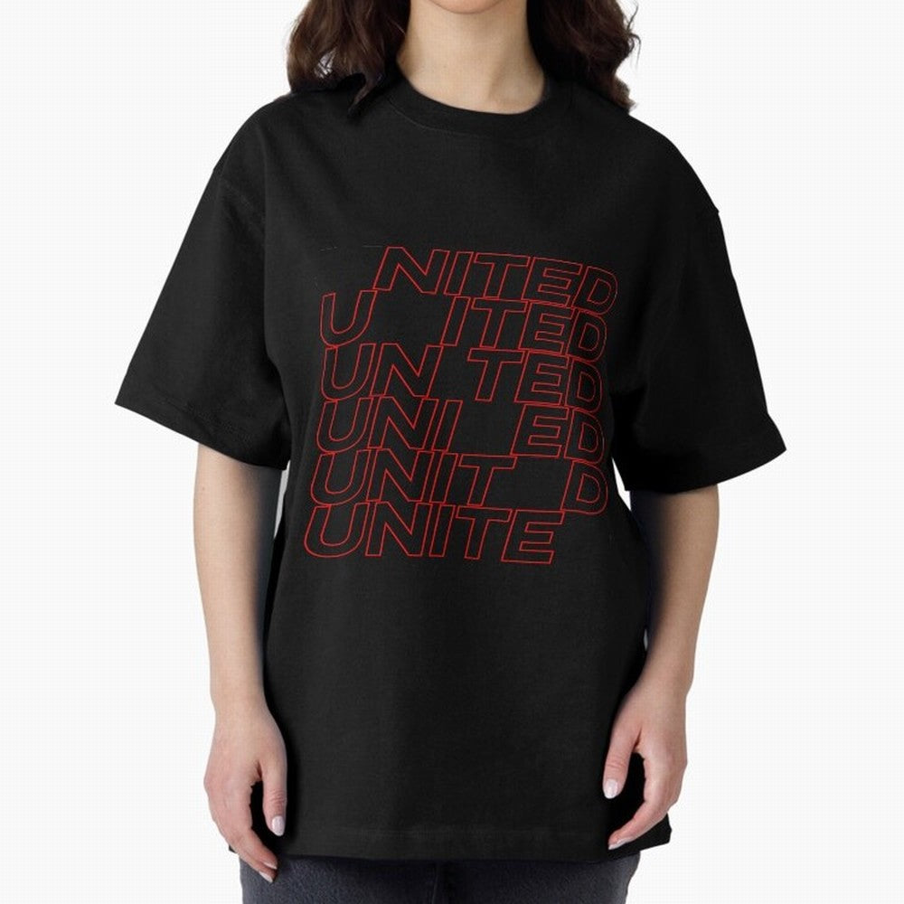 MAN UNITED - 2020 WHITE ILLUSTRATION Oversized T-Shirt Celebrate the Biggest Stage of FIFA World Cup 2026 Group Stage for Fans of Cristiano Ronaldo, Haaland and CR7 and Portugal, Bringing Championship Spirit, Famous Goals, Roaring Crowds and