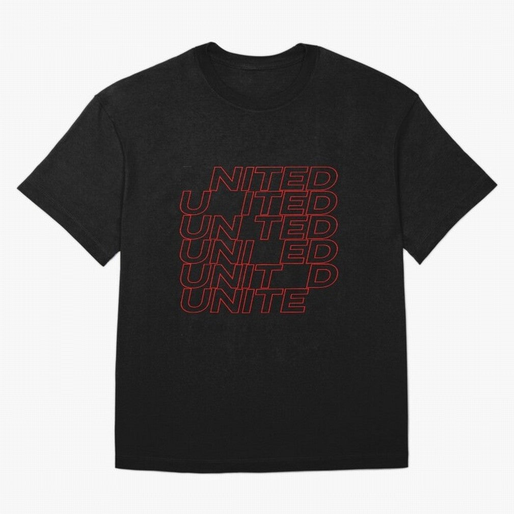 MAN UNITED - 2020 WHITE ILLUSTRATION Oversized T-Shirt Celebrate the Biggest Stage of FIFA World Cup 2026 Group Stage for Fans of Cristiano Ronaldo, Haaland and CR7 and Portugal, Bringing Championship Spirit, Famous Goals, Roaring Crowds and