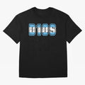 Dios Oversized T-Shirt Bring Trophy Dreams to FIFA World Cup 2026 USA Canada Mexico Featuring Messi and Cristiano Ronaldo, Netherlands Energy, Soccer Culture, Superstar Moments, National Team Dreams and Competitive Fire; Made for Die Hard