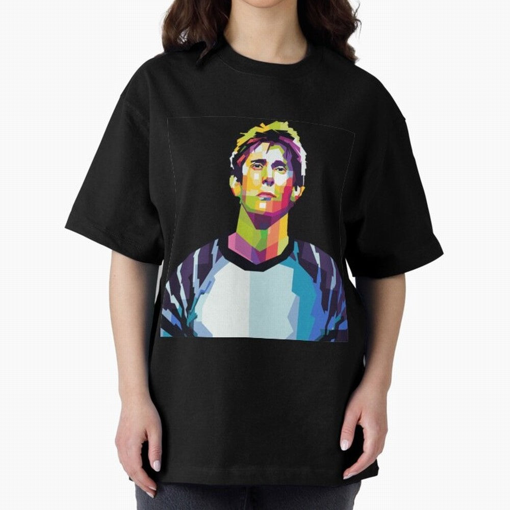 Edwin Van Der Sar Oversized T-Shirt Live for the Drama of Match Day Hype around FIFA World Cup 2026 Group Stage, Mbappe, England, France and Netherlands, Classic Soccer Heritage, Championship Pressure, Fan Loyalty and International Pride; Perfect