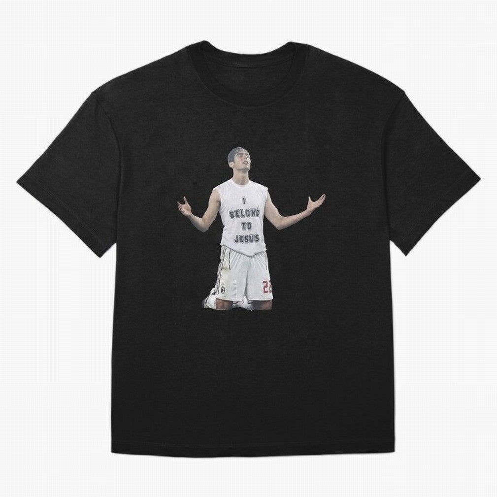Ricardo Kaka wearing  I belong to Jesus  t-shirt sticker for football lovers Oversized T-Shirt Celebrate the Road through the FIFA World Cup 2026 Journey through Neymar Highlights, France and Portugal Pride, Fan Favorite Moments, National Team