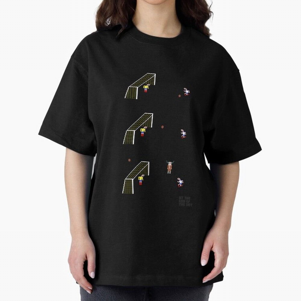 Penalty miss Oversized T-Shirt Follow the Final Road of FIFA World Cup 2026 for Fans of Mbappe and Spain, Bringing Worldwide Fan Energy, Dramatic Goals, Stadium Lights and Championship Celebrations; Ideal for Fans Who Follow Messi, Cristiano