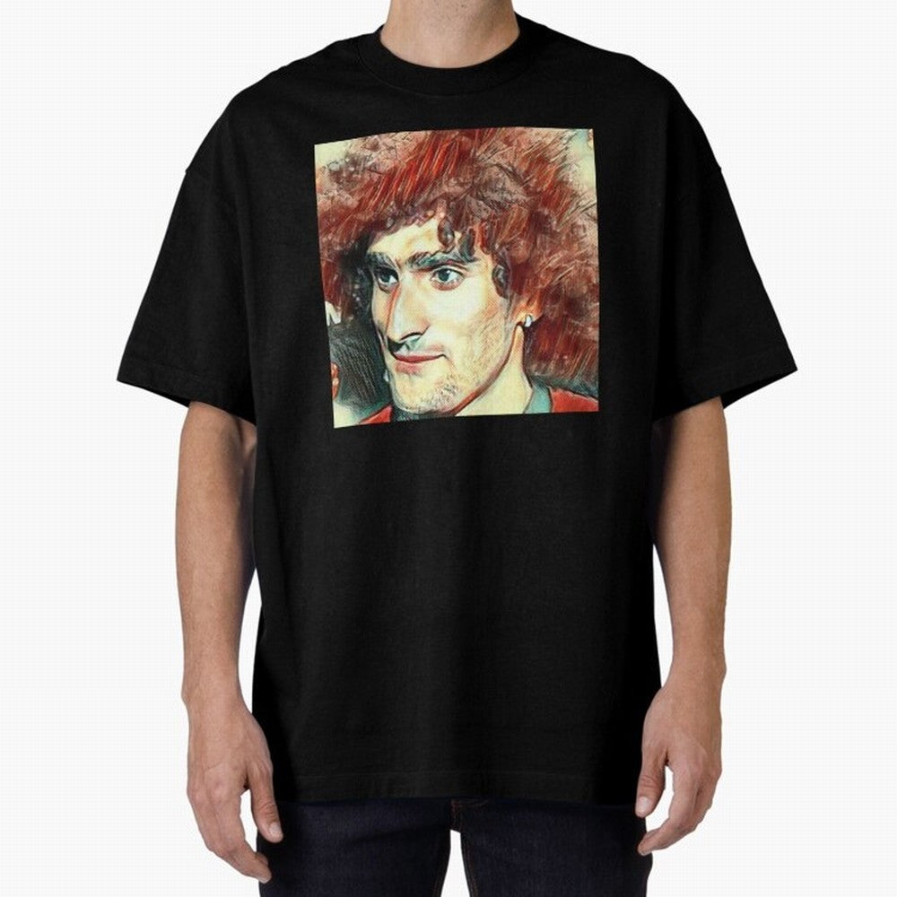 Marouane Fellaini Oversized T-Shirt Follow FIFA World Cup 2026 Spirit, Made for Brazil, Portugal and Argentina, CR7 and Messi, Tournament Hype, Historic Matchups, Family Viewing Parties and Global Sports Pride; Ideal for Fans Who Follow Messi,