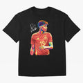 Lamine Yamal Pop Art Oversized T-Shirt Feel International Energy from the FIFA World Cup 2026 USA Canada Mexico Journey through Cristiano Ronaldo Highlights, Portugal, Spain and Germany Pride, Match Day Excitement, Supporter Culture, Golden Goals