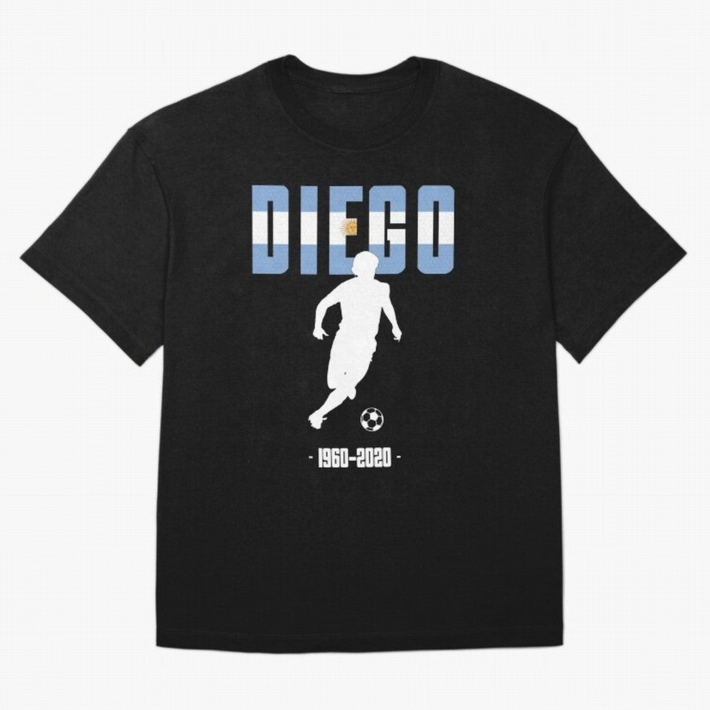 Diego 1960-2020 Oversized T-Shirt Celebrate National Team Dreams in FIFA World Cup 2026 USA Canada Mexico for Fans of Mbappe and Brazil, Portugal and Argentina, Bringing Stadium Chants, National Pride, Trophy Dreams and Unforgettable Football