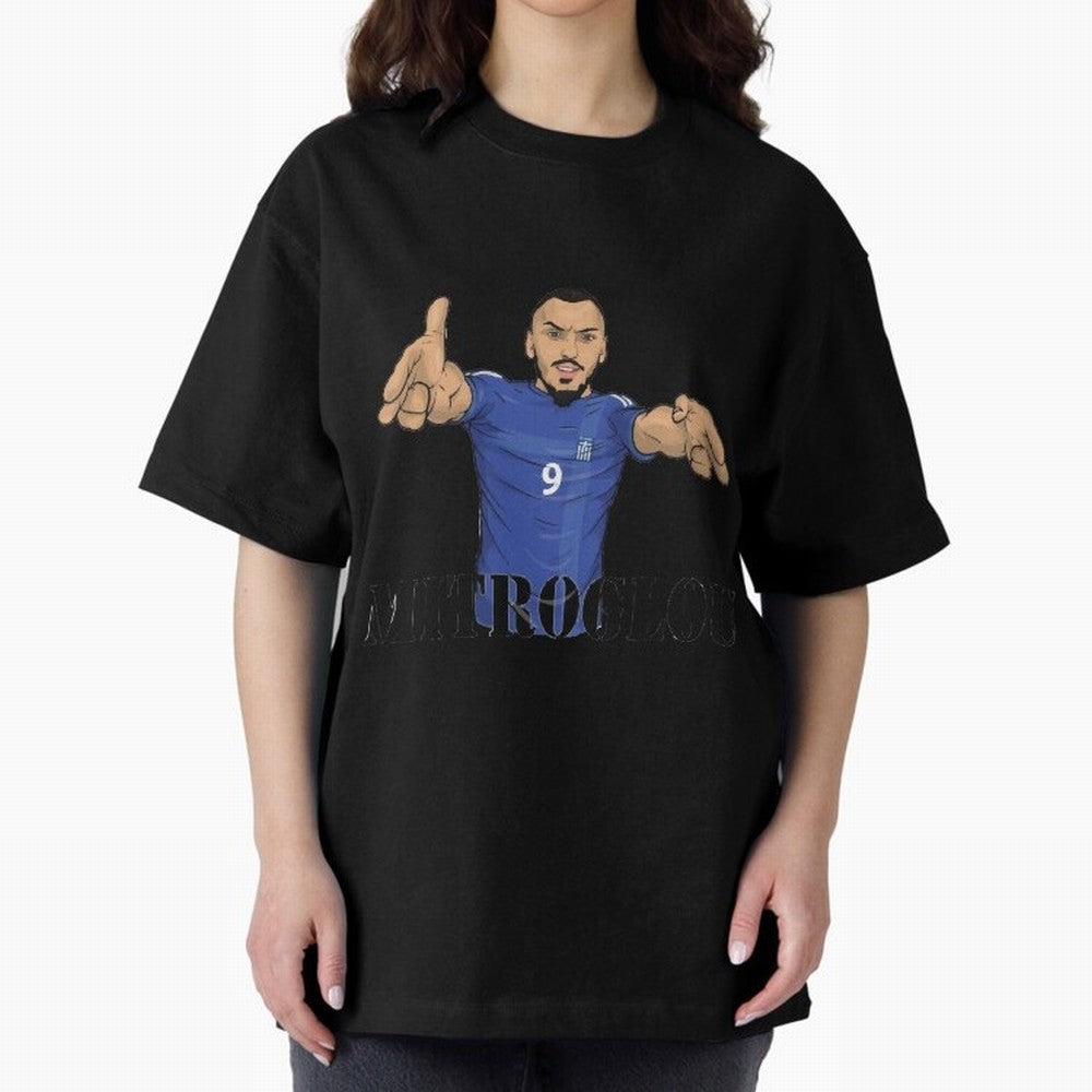 Kostantinos Mitroglou Oversized T-Shirt Stand Out with Spirit from the FIFA World Cup 2026 USA Canada Mexico Journey through Cristiano Ronaldo, Haaland and CR7 Highlights, Brazil, Portugal and Argentina Pride, Match Day Excitement, Supporter