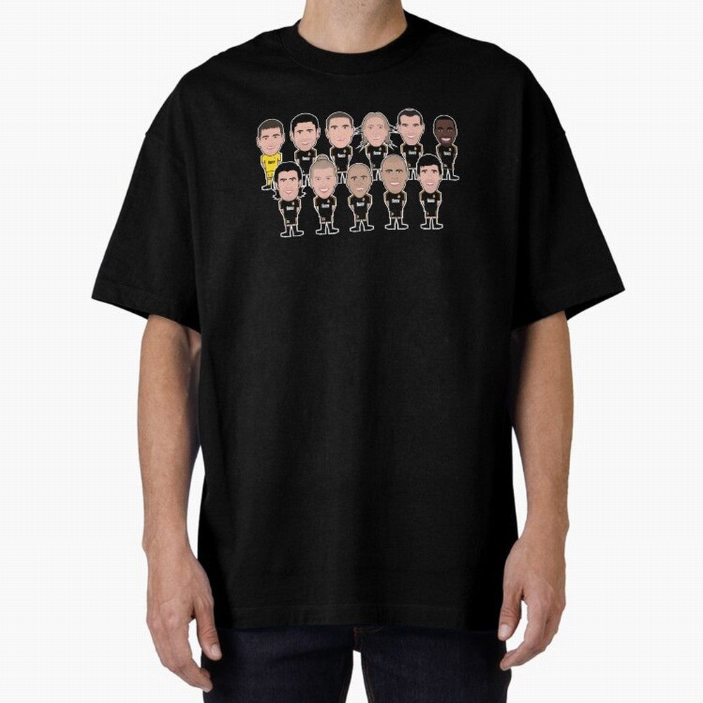 Los blancos Galacticos Teka legendary Real Madrid Oversized T-Shirt Support Your Favorite Stars during FIFA World Cup 2026 Group Stage for Fans of CR7 and Portugal, Spain and Germany, Bringing Supporter Pride, Iconic Celebrations, Legendary Names