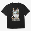 Galacticos Real Madrid Oversized T-Shirt Honor Football Greatness during Global Football Passion for FIFA World Cup 2026, Highlighting CR7, Germany, Football History, Final Match Energy, Crowd Noise and Once in a Lifetime Moments; Made for Die Hard
