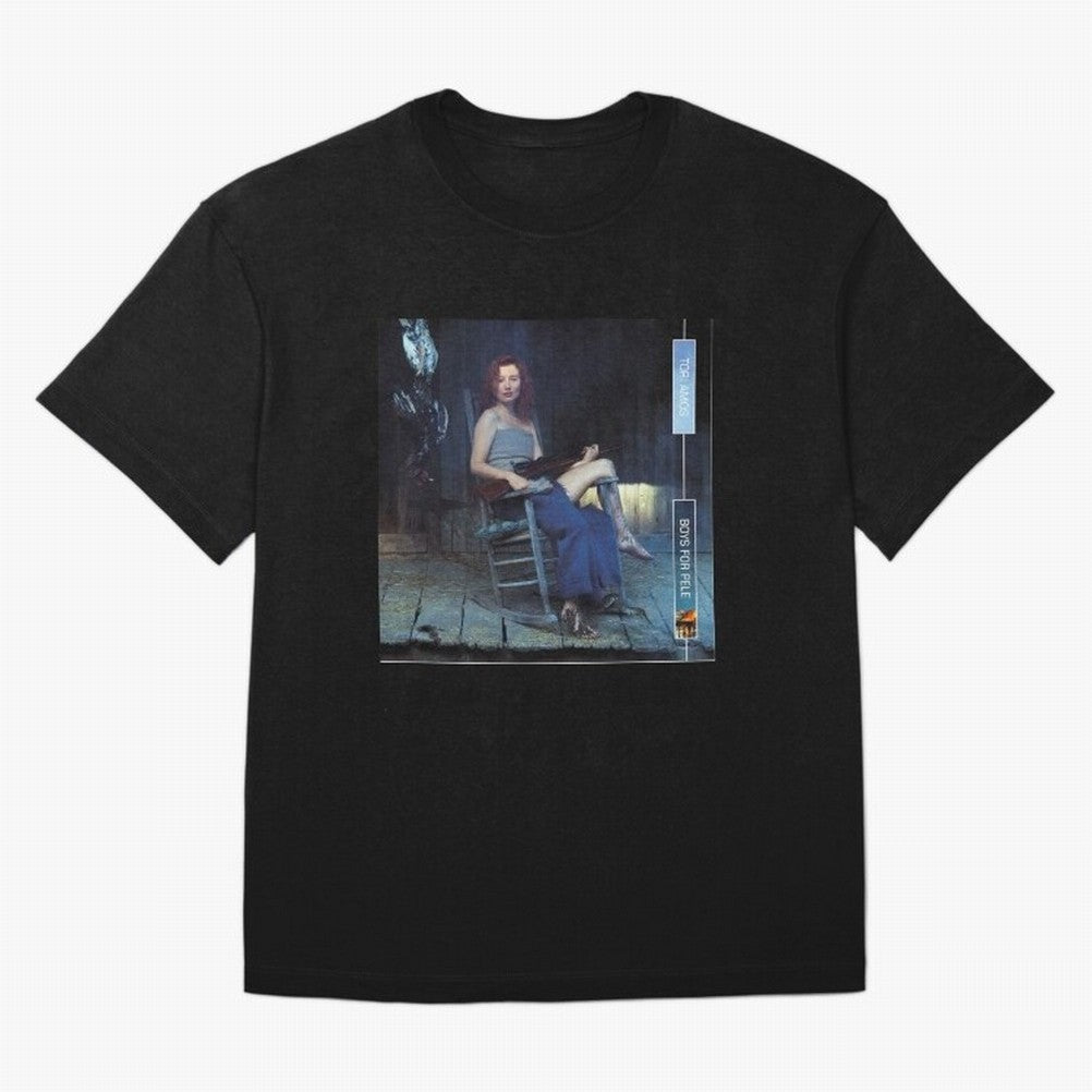 Tori Amos Boys For Pele Album Promo Art Retro Print Oversized T-Shirt Honor Football Greatness during FIFA World Cup 2026 for Fans of Mbappe and Brazil, Bringing Football History, Final Match Energy, Crowd Noise and Once in a Lifetime Moments;