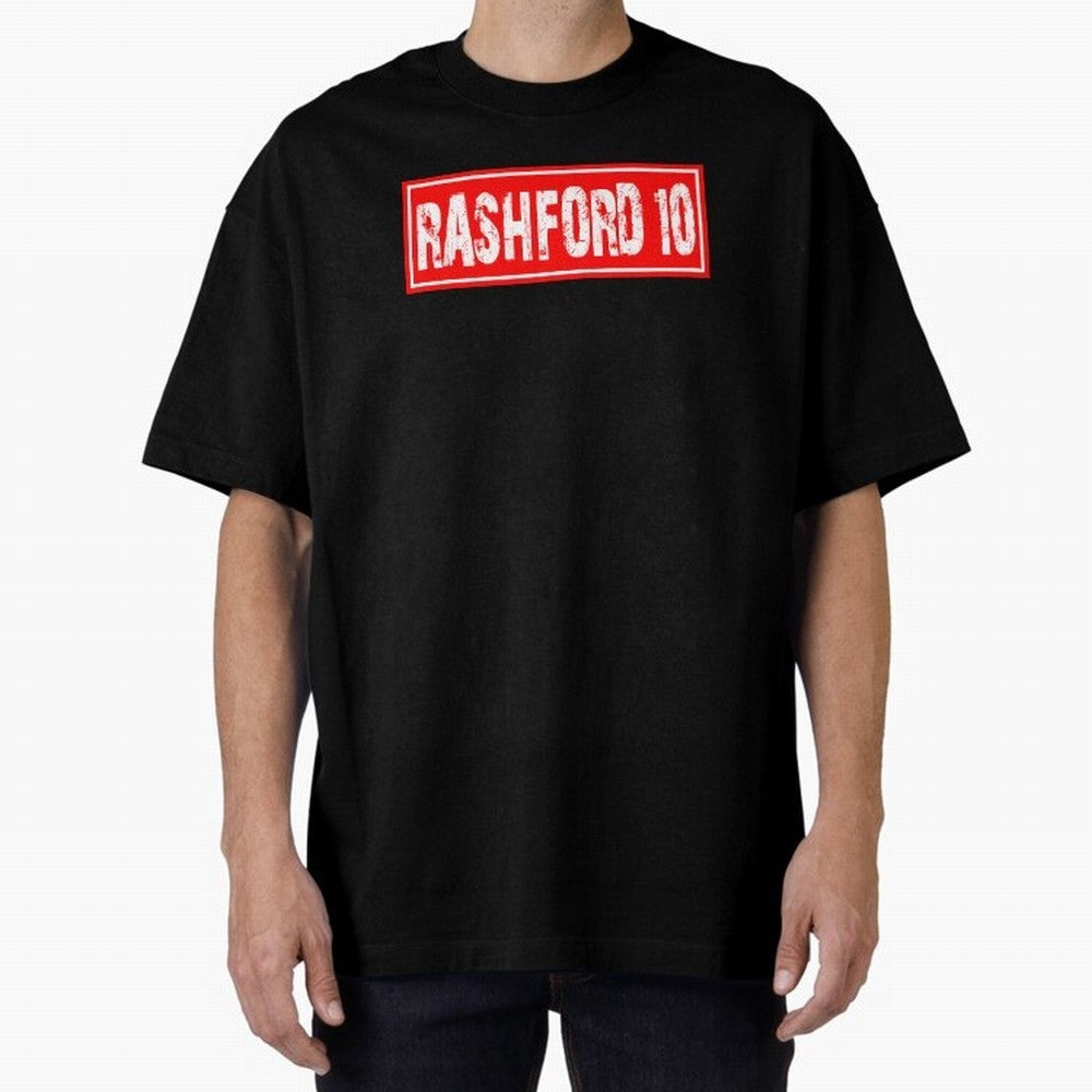 Marcus Rashford Oversized T-Shirt Show Your Tournament Heart for FIFA World Cup 2026 USA Canada Mexico Spirit, Capturing Argentina, CR7 and Messi, Champion Mindset, Group Stage Buzz, Knockout Tension and Passionate Fan Culture; Perfect for Fans,