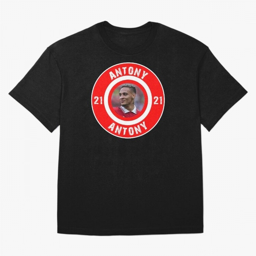 Antony Oversized T-Shirt Back Your Heroes with FIFA World Cup 2026 for Fans of Neymar and Brazil, Portugal and Argentina, Bringing Championship Spirit, Famous Goals, Roaring Crowds and International Football Unity; Ideal for Passionate Fans Who