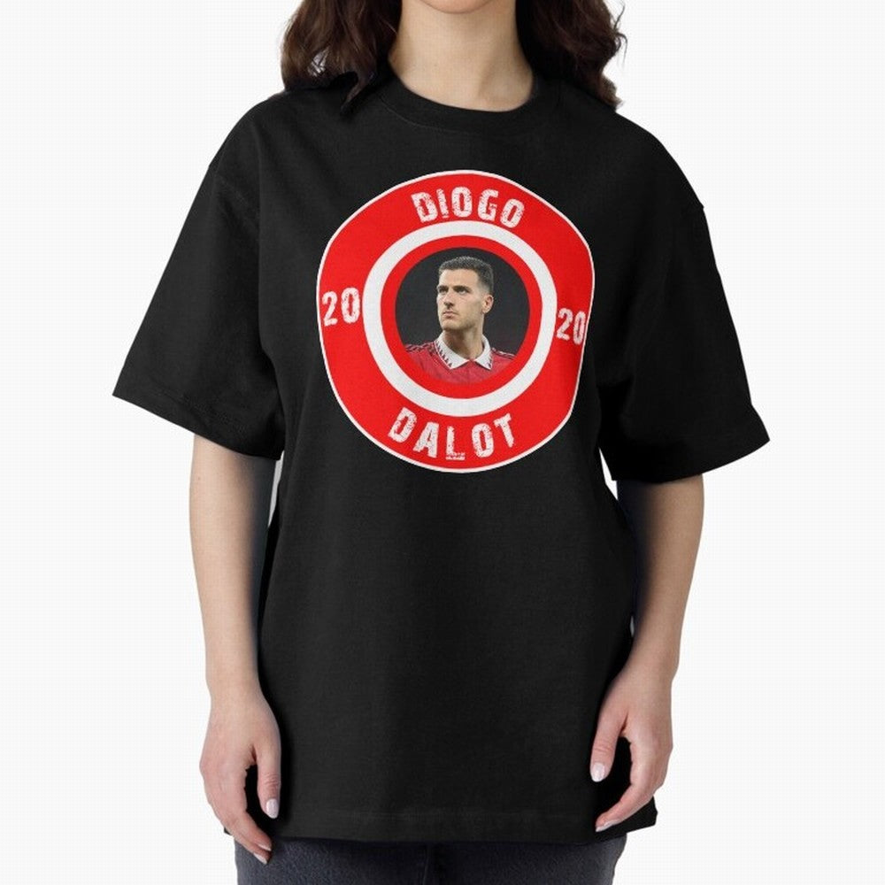 Diogo Dalot Oversized T-Shirt Embrace FIFA World Cup 2026 Group Stage for Fans of Cristiano Ronaldo and Argentina, Bringing Football History, Final Match Energy, Crowd Noise and Once in a Lifetime Moments; Perfect for Fans, Collectors, Family
