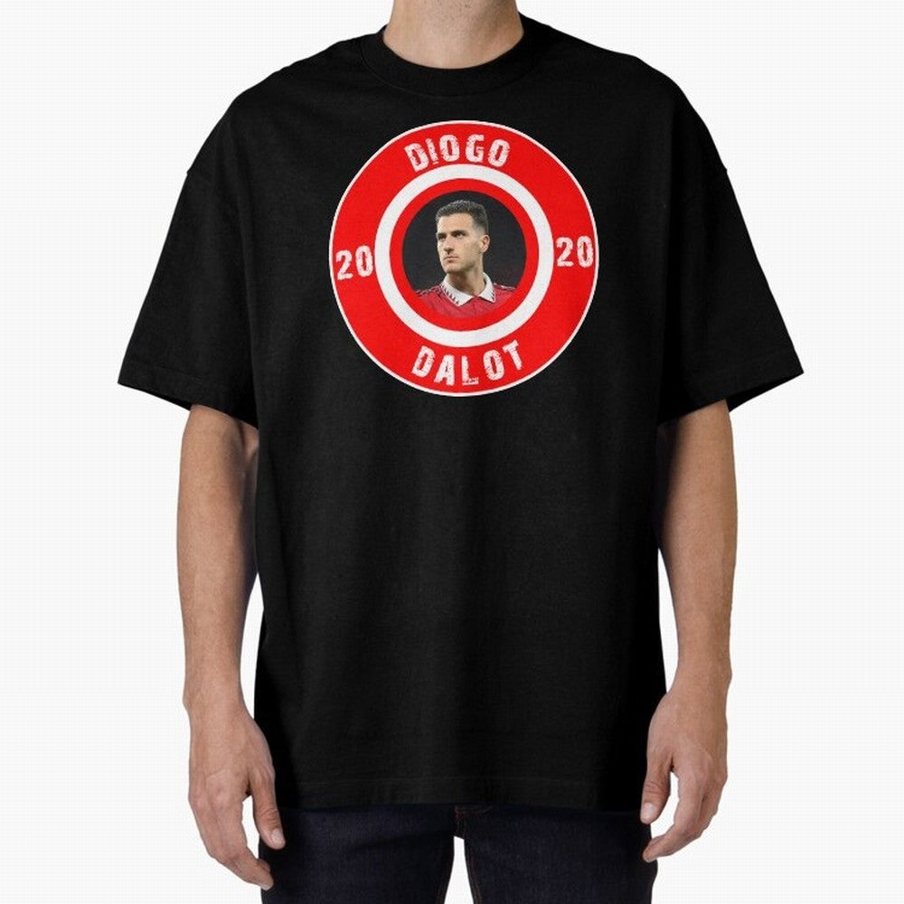 Diogo Dalot Oversized T-Shirt Embrace FIFA World Cup 2026 Group Stage for Fans of Cristiano Ronaldo and Argentina, Bringing Football History, Final Match Energy, Crowd Noise and Once in a Lifetime Moments; Perfect for Fans, Collectors, Family